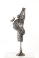 There are hope - Size (cm): 83x28x27 - metal artwork steel sculpture