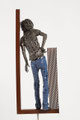 Waiting - Size (cm): 30x20x101 - metal sculpture