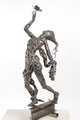 We are ready - Size (cm): 82x26x24 - metal artwork steel sculpture