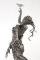 We are ready - Size (cm): 82x26x24 - metal artwork steel sculpture