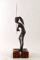 On the window - Size (cm): 36x28x96 (NOT AVAILABLE) - metal sculpture