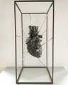 Awareness - Size (cm): 80x40x40 - metal artwork steel sculpture - (NOT AVAILABLE)