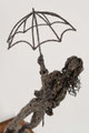 Dancing in the rain - Size (cm): 42x38x71 - metal sculpture