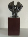 Rebirth - Size (cm): 30x20x62 - metal artwork steel sculpture