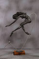 You are mine  - Size (cm): 75x33x99 - metal sculpture