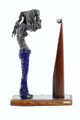 Look in the mirror - Size (cm): 43x26x67 (NOT AVAILABLE) - metal sculpture