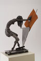 Untitled - Size (cm): 81x61x50 - metal artwork steel sculpture- (NOT AVAILABLE)