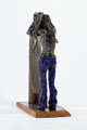 Look in the mirror - Size (cm): 43x26x67 (NOT AVAILABLE) - metal sculpture