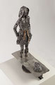 My prince - Size (cm): 69x46x20 - metal artwork steel sculpture