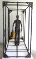 The traveller I- Size (cm): 80x60x30 - metal artwork steel sculpture