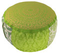 Meditationskissen rund luxus 15 cm green garden 2