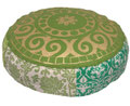 Meditationskissen-rund-10cm-green garden- 3
