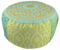 Meditationskissen rund luxus 15 cm aqua -5