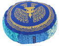 Meditationskissen-rund-10cm-blue- 4