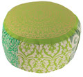 Meditationskissen rund luxus 15 cm green garden 4