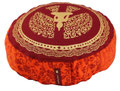 Meditationskissen-rund-10cm-luxus-deep meditation 1