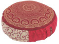 Meditationskissen rund Hoehe 10 cm luxus Golddruck "Shysie" 3