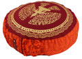 Meditationskissen-rund-10cm-luxus-deep meditation 2