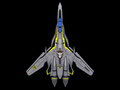 VF-25Sファイター上面