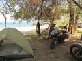 Camping am Lake Malawi...