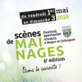 Festival "Scènes de Mai-Nages" du 1 au 3 mai 2026 à Nages-et-Solorgues