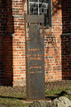 Christian Henning von Jessen Stele an der St. Laurentius Kirche in Wustrow