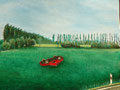 Landschaft mit Auto (Öl, 2010), 50 cm x 38 cm | 300 €