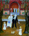 Späte Hochzeit (Öl, 2018) 24 cm x 30 cm | 500 € 