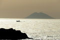 Kalabrien 4: Blick auf die Insel Stromboli
