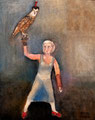 Falknerin (Öl, 2003), 20 cm x 23 cm | 200 €