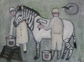 Ein Zebra mag keine Streifen (2026) 24 cm x 18 cm | 200 €  