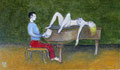 Präludium und Fuge (2022) 25 cm x 15 cm | 200 €