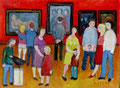 The exhibitionist in the exhibition (ÖL, 2019) 24 cm x 18 cm | 300 €