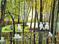 Die Krötenmenschen (Öl, 2011), 38 cm x 26 cm | 250 €