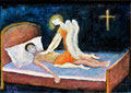 Engel der Nacht (Öl, 2012), 25 cm x 18 cm | 200 €