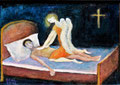 Engel der Nacht (Öl, 2012), 25 cm x 18 cm | 200 €