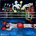Niederlage (Öl, 2014), 26 cm x 26 cm | 150 €
