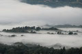 Morgennebel bei Varese