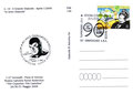 Cartolina FDK 128 retro con timbro e annullo postale 112° veronafil