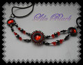 529 - Collier Red Gothic - (Laura McCabe)