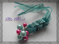 766 - Pink Blue Tassel (EK)