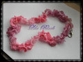313 - Pink Ruffle Collier (Creative Beading Vol. 6 - Lively Links)