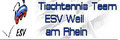 Tischtennis ESV Weil am Rhein