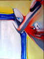 Pausa Para Creer - Mixta sobre lienzo 130 x 97 cm
