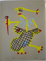 Titel: Berliner Sphinx; Serie: Berliner Piktogramme 02/15; Technik: Siebdruck; Datum: 1985; Format (HxB): 68,5 x 48,5 cm