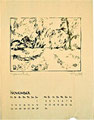 Titel: Kalenderblatt November; Technik: Siebdruck; Datum:1979; Format (HxB): 62 x 49 cm