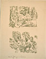 Titel: Nach Jürgen Weber; Serie: Skizze; Technik: Bleistift auf Papier; Format (HxB): 63 x 49 cm