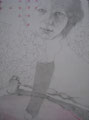 あじさい     2006   155×225     pencil,watercolore on paper