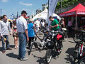 e-Solex in Düsseldorf am Rheinufer