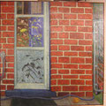 1570...52x52: oil on canvas: "Façade with Garden"  s 86